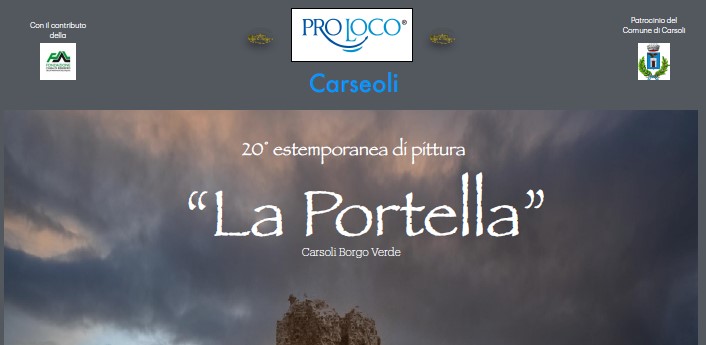 Concorso Estemporanea di Pittura "LA PORTELLA" - 20 Edizione 2024