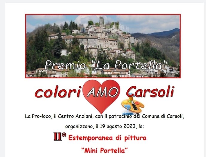 Estemporanea di Pittura "MINI PORTELLA" - II Edizione 2023